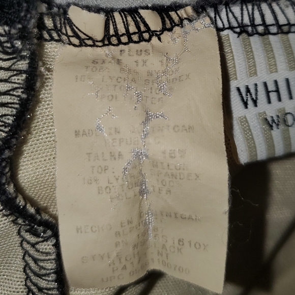 4/$25 1X Onepiece Womens Floral Swimsuit W/ Skirt - Picture 5 of 5